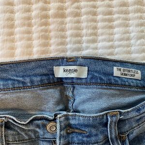 Kensie skinny crop jeans